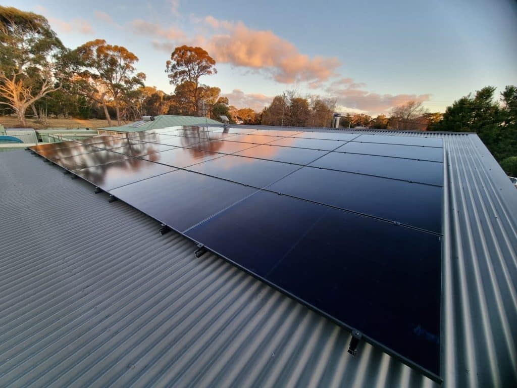 Solar Installation located in the Southern Highlands